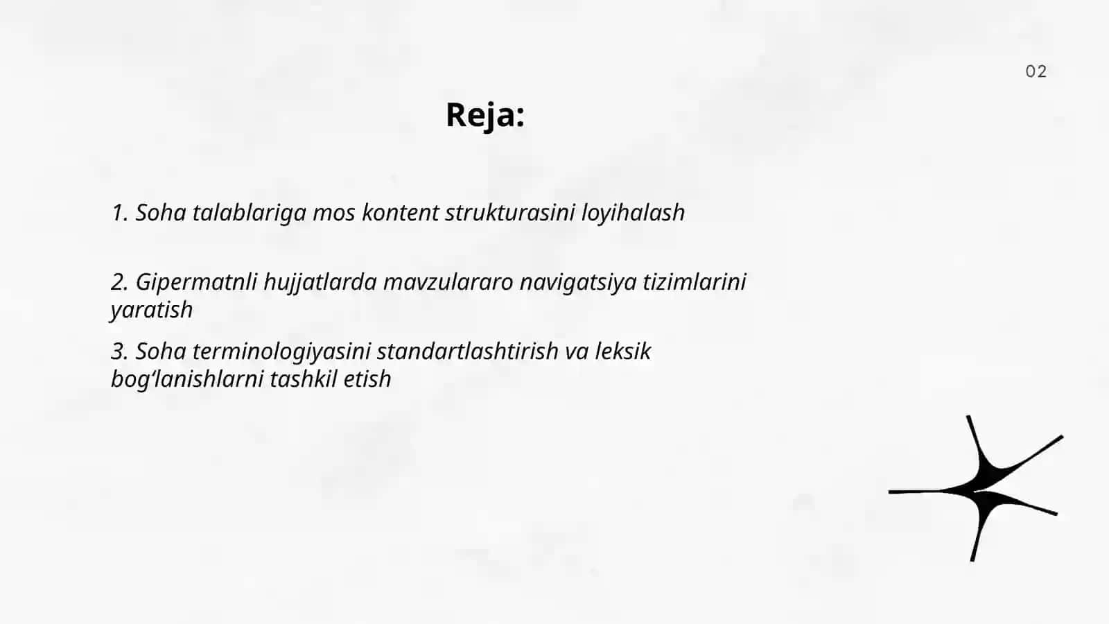 Soha bo'yicha gipermatnli elektron hujjatlar yaratish 2