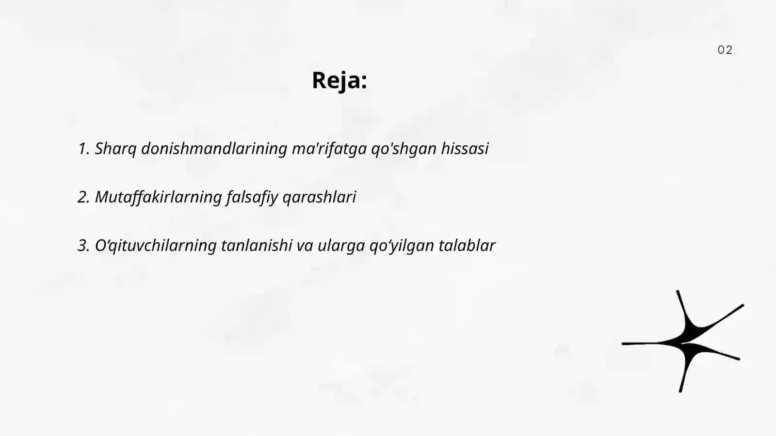 Sharq donishmandlari va mutaffakirlarining ijodiy merosida mudarislarni tanlash talablari 2