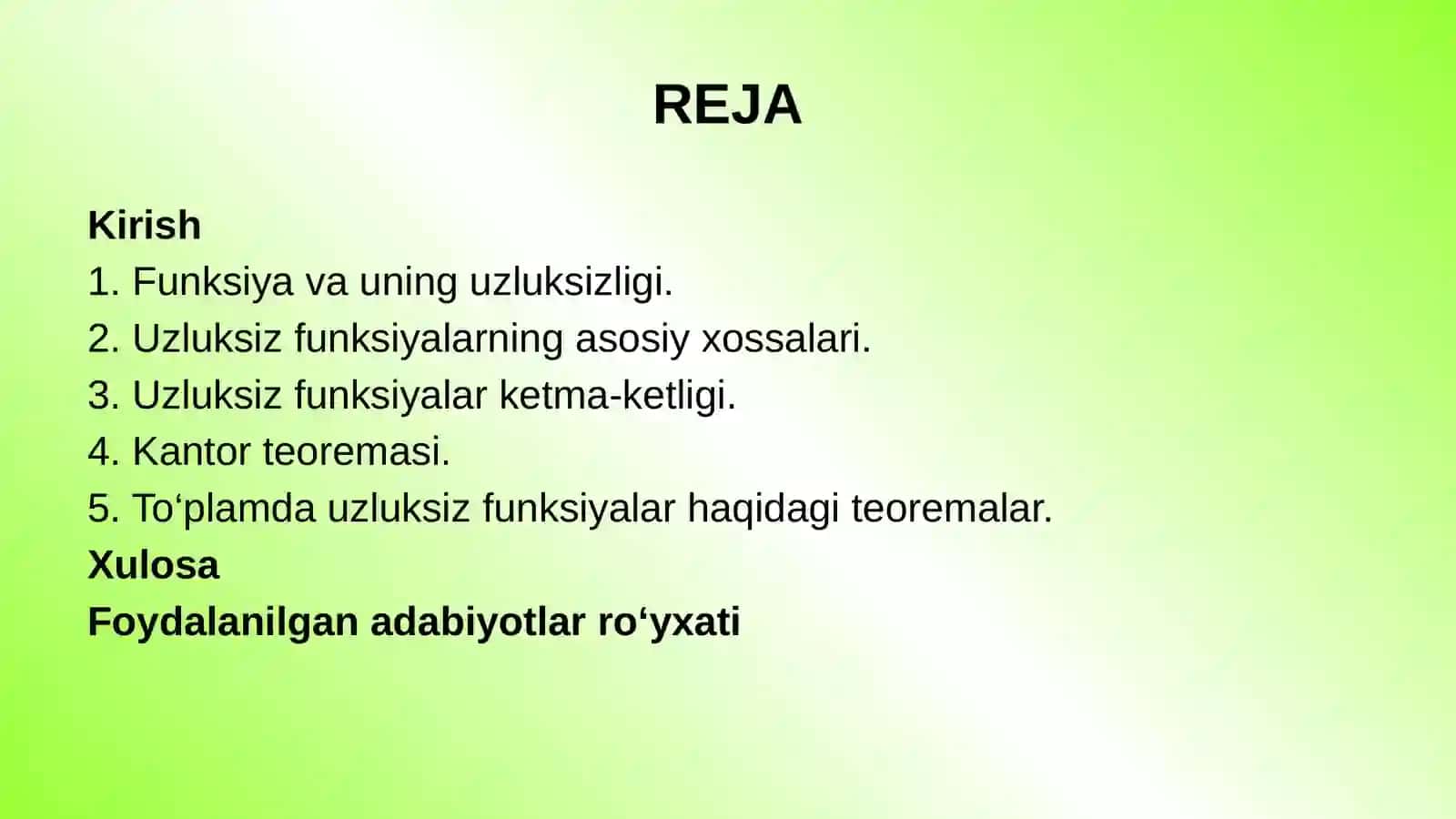 Matematika Analizi 2