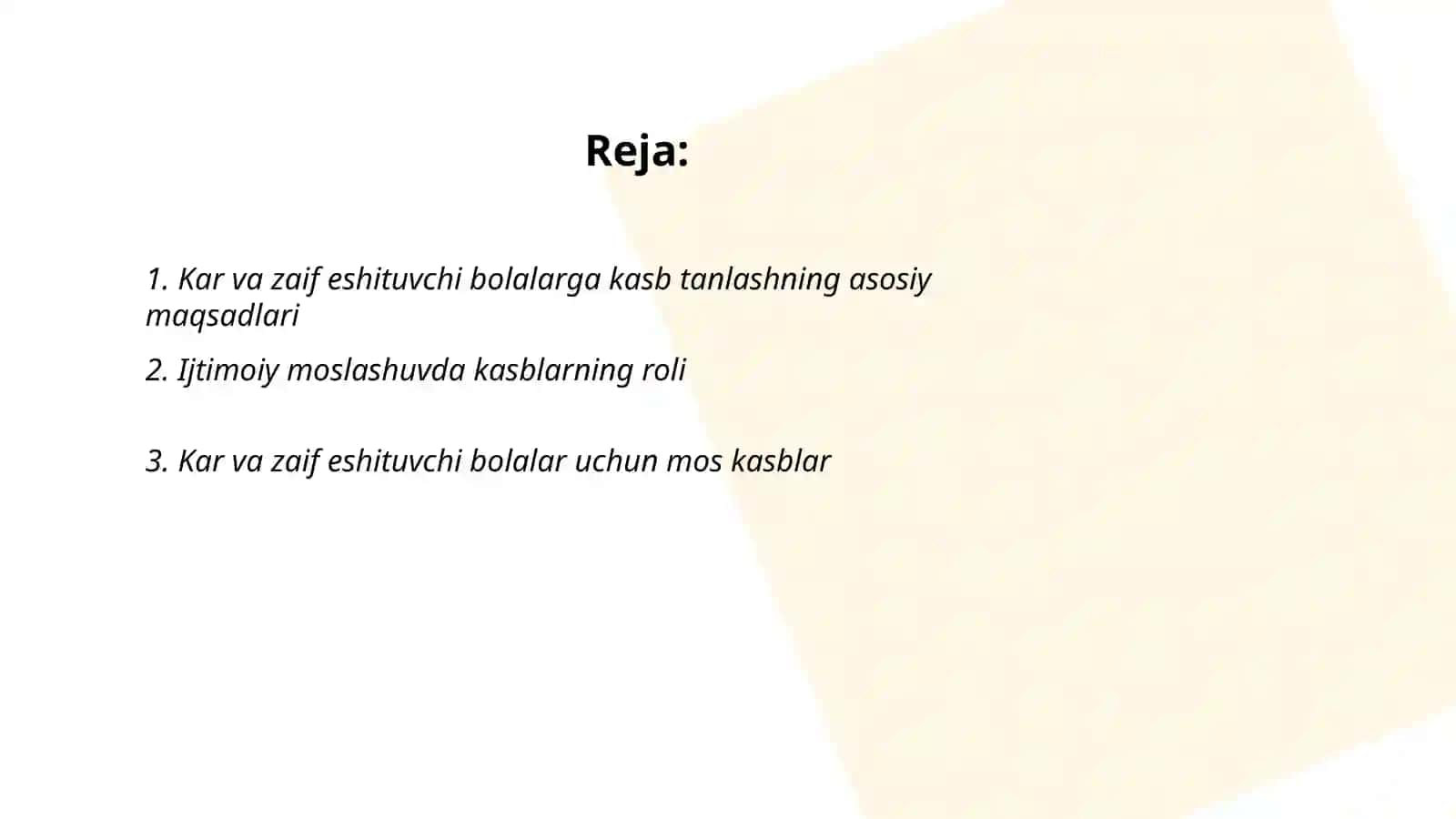 Kar va zaif eshituvchi bolalarni ijtimoiy hayotga tayorlashda kasblarning ahamiyati 2