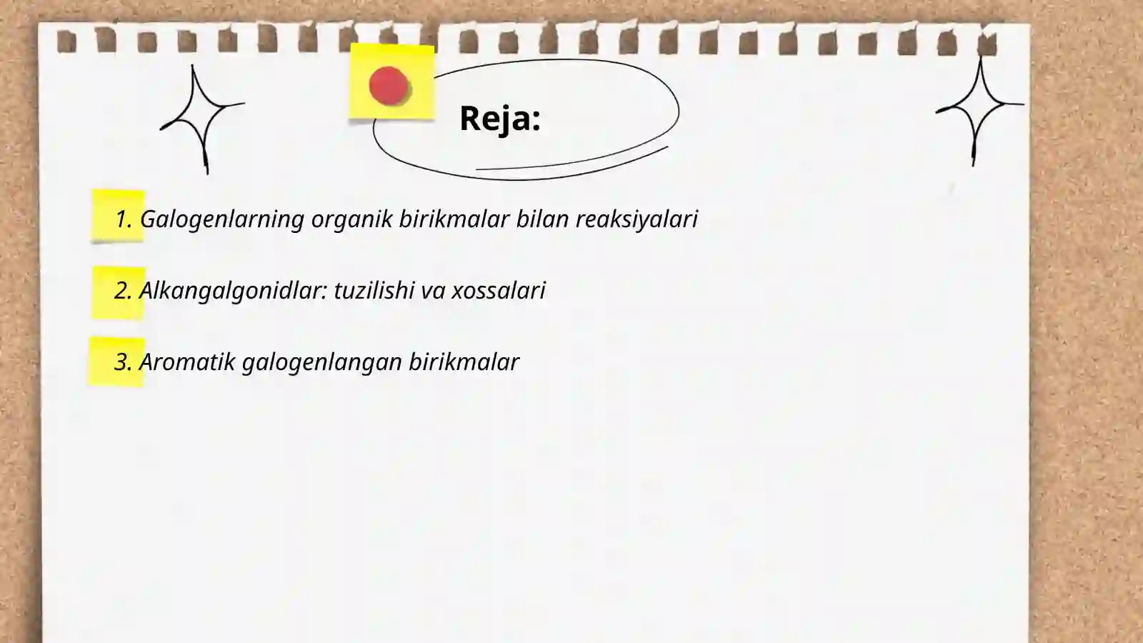 Organik galogen birikmalar 2