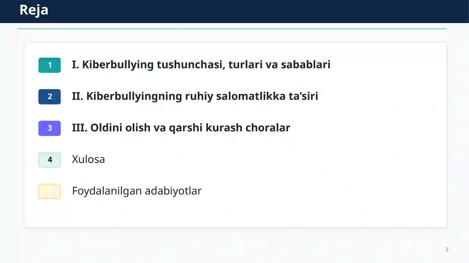 Kiberbullying tushunchasi, turlari va sabablari 2