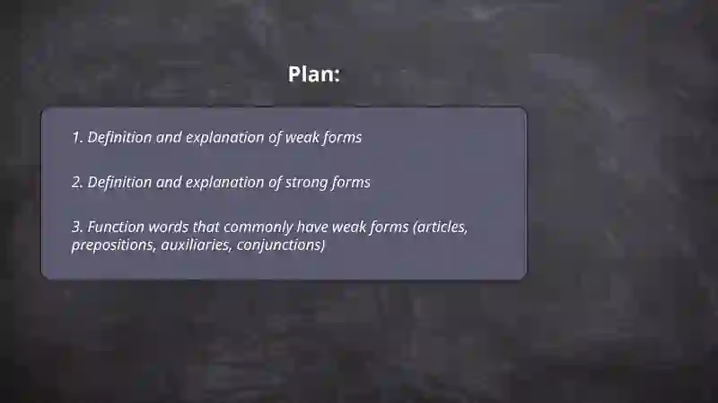 Weak and strong forms 2