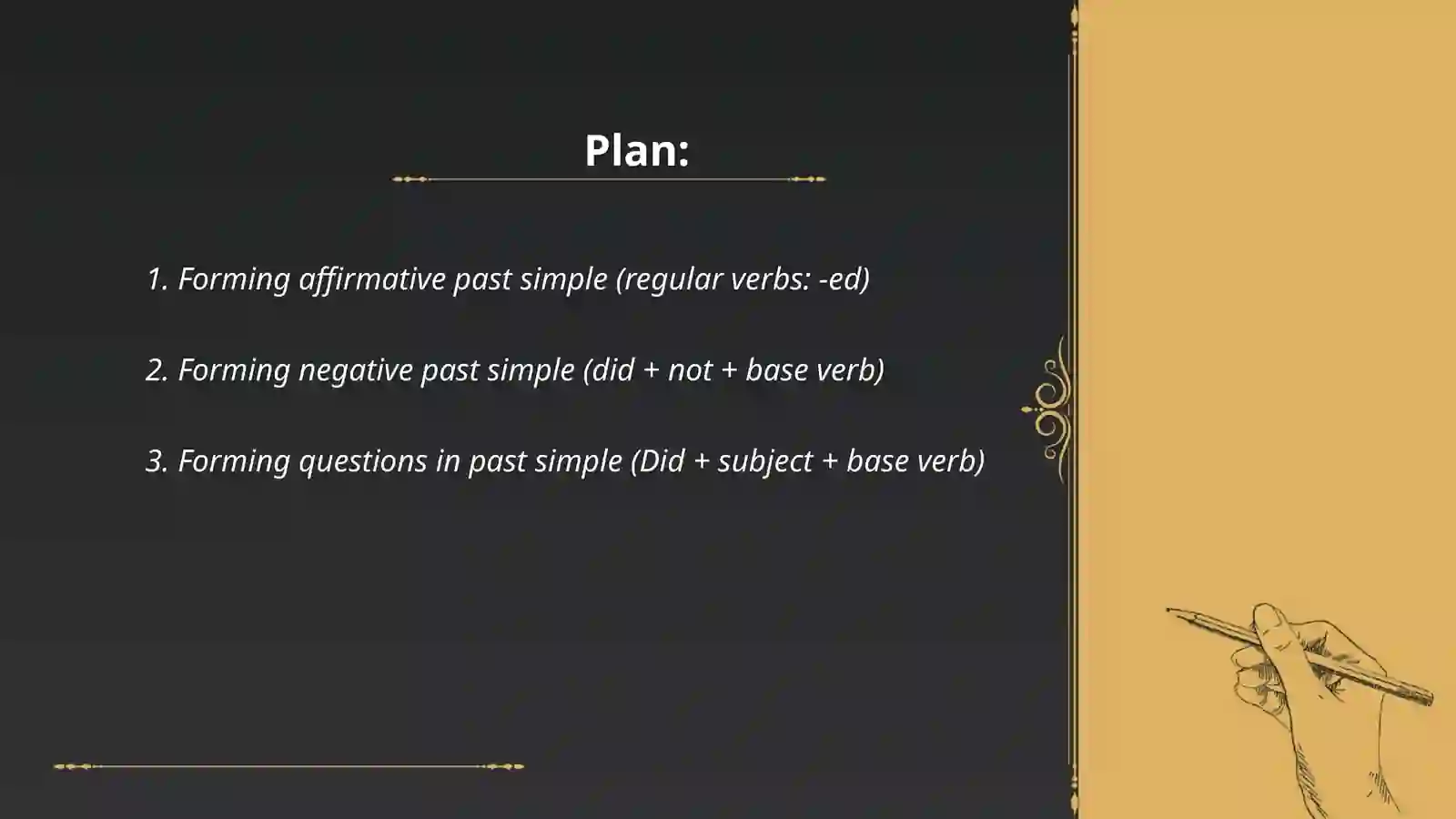 PAST SIMPLE 2