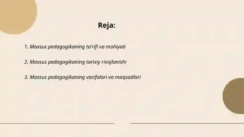 Maxsus pedagogika haqida umumiy tushuncha 2