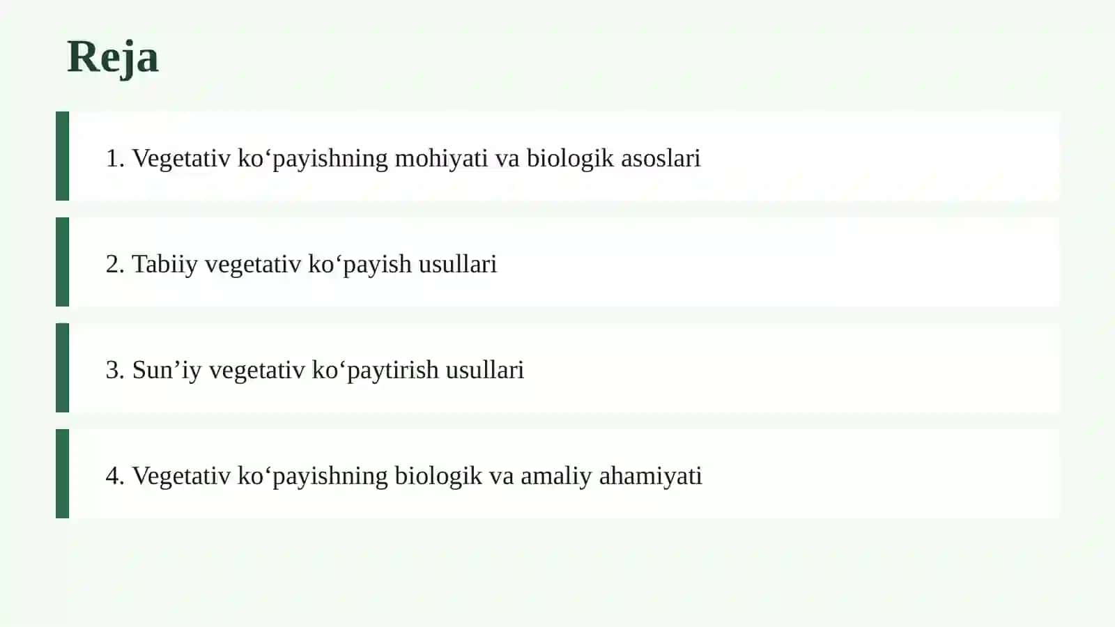 O‘SIMLIKLARDA VEGETATIV KO‘PAYISH USULLARI VA ULARNING BIOLOGIK AHAMIYATI 2