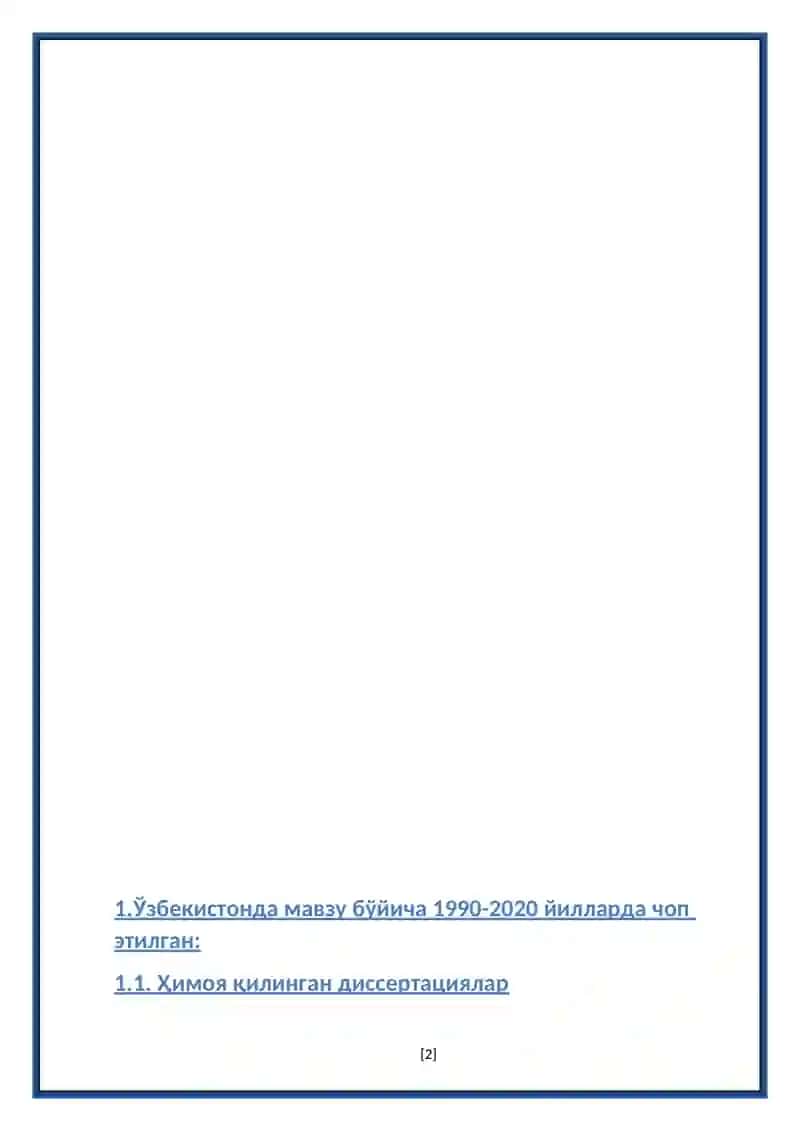 MUSTAQILLIK YILLARIDA O‘ZBEKISTON RESPUBLIKASI VA MALAYZIYA DAVLATI O‘RTASIDA IQTISODIY VA MADANIY SOHALARDAGI HAMKORLIK 2