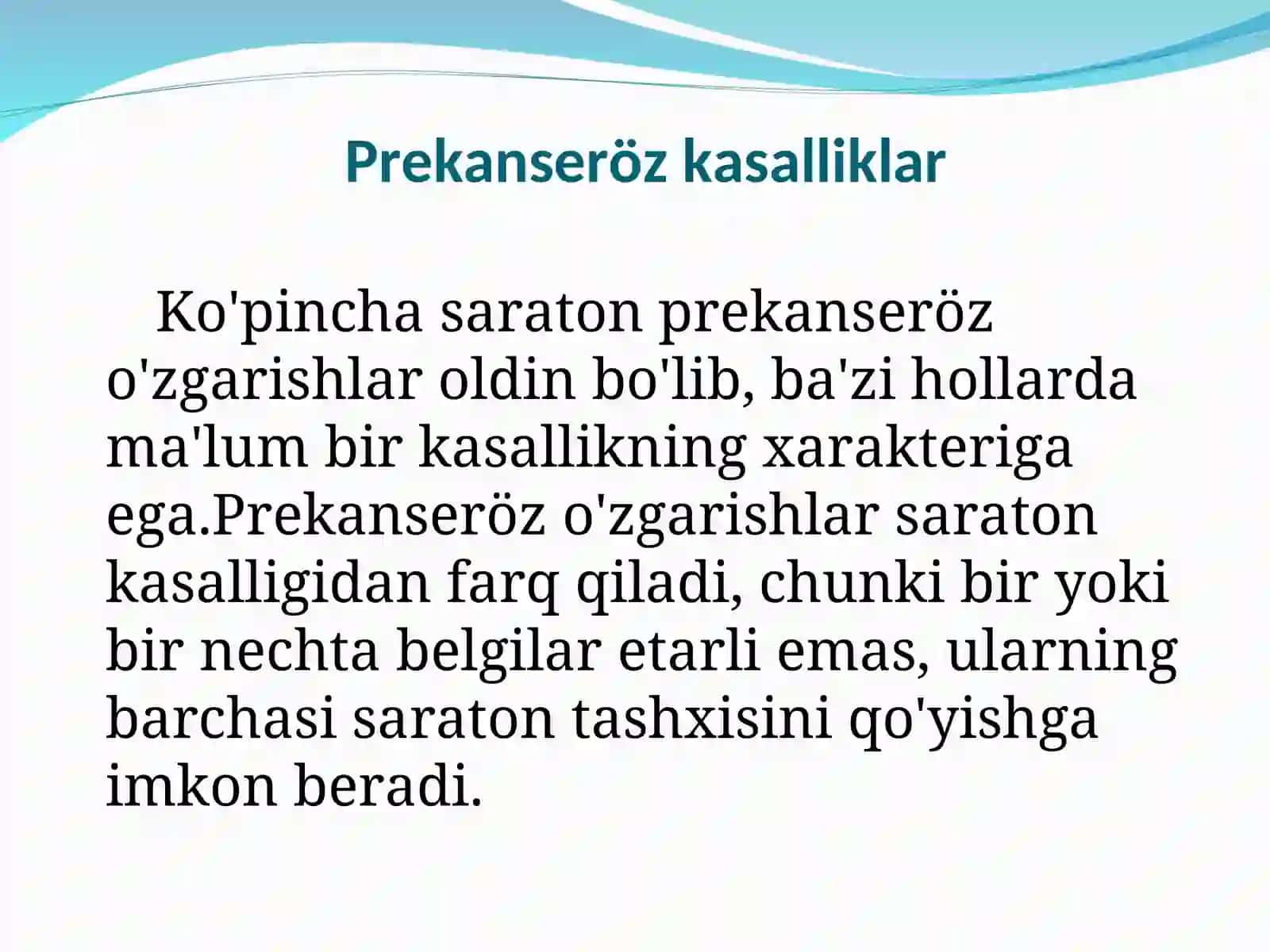 Prekanseröz kasalliklar 2