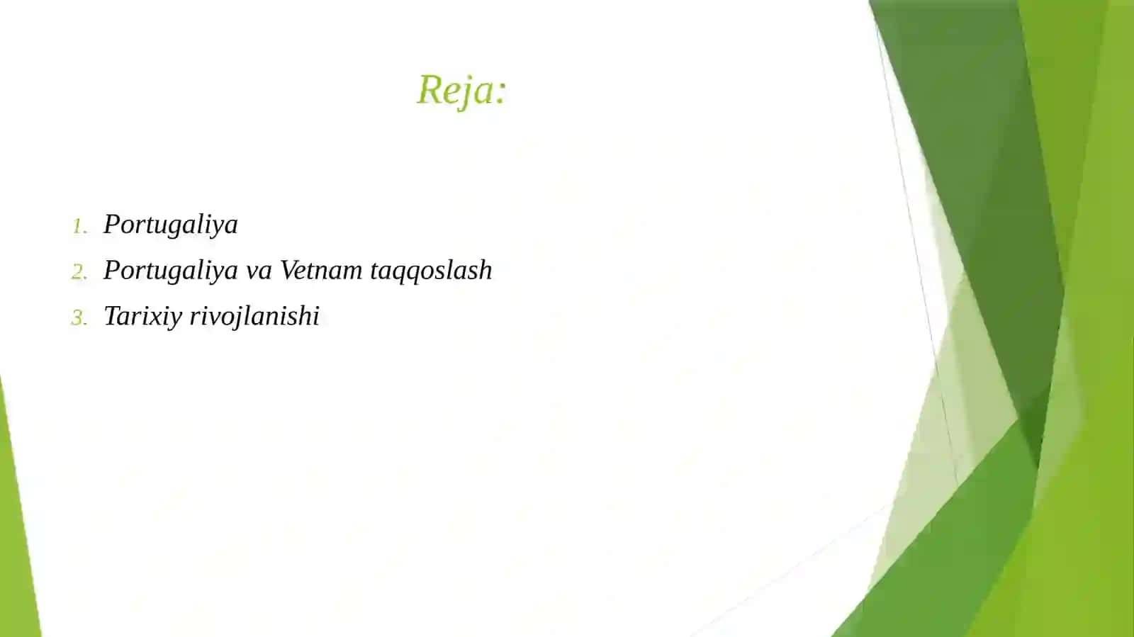 Partugaliya va Vetnam 2