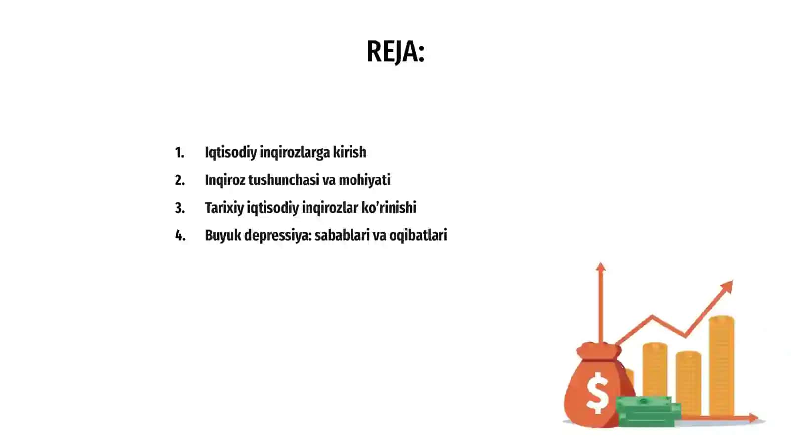 Iqtisodiy inqirozlar: tarixi, tasnifi, modellari 2