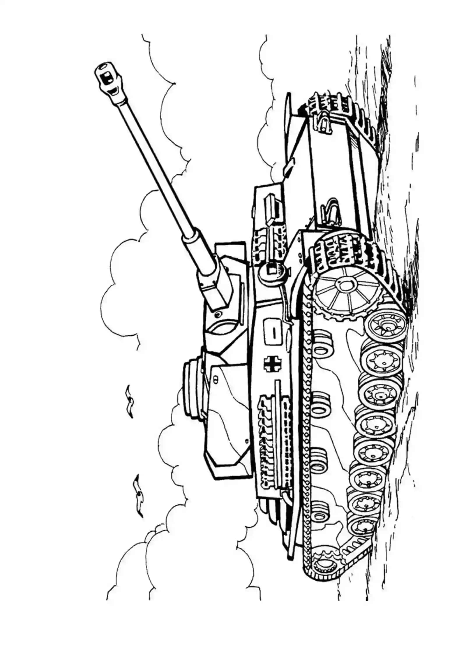 Bolalar uchun Tank "Raskraski" 4-to'plam 2