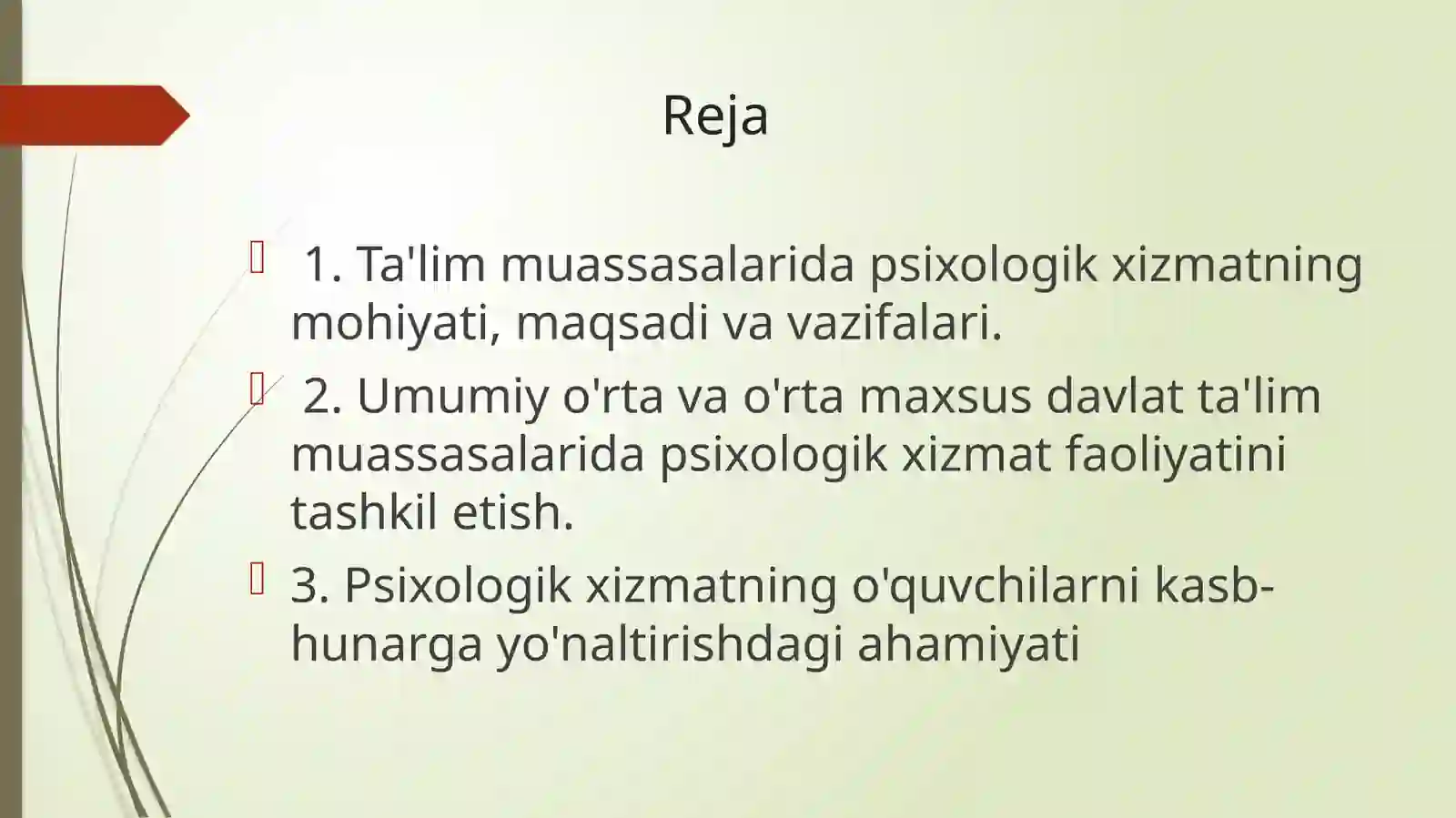 Psixologik xizmat faoliyati 2