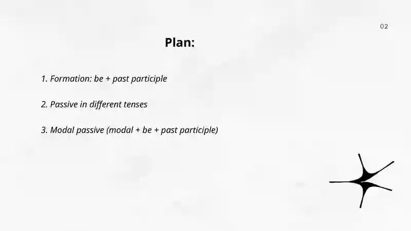 Passive voice 2