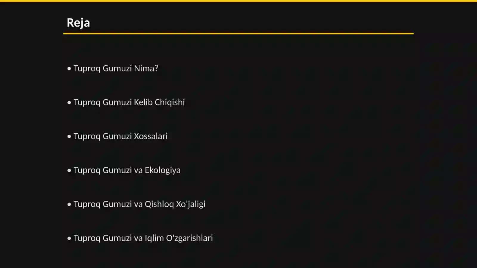 Tuproq Gumuzi: Kelib Chiqishi va Xossalari 2