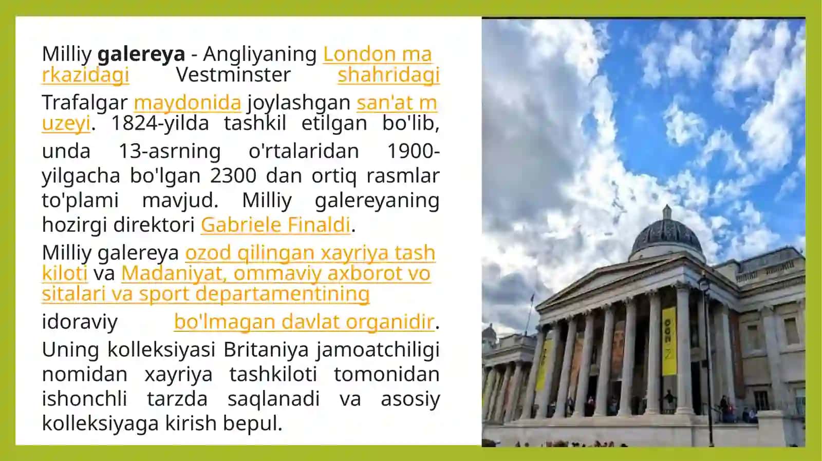 Milliy galereya London 2