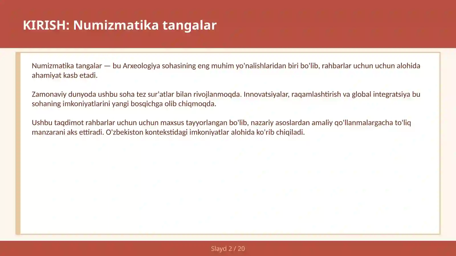 Numizmatika tangalar 2