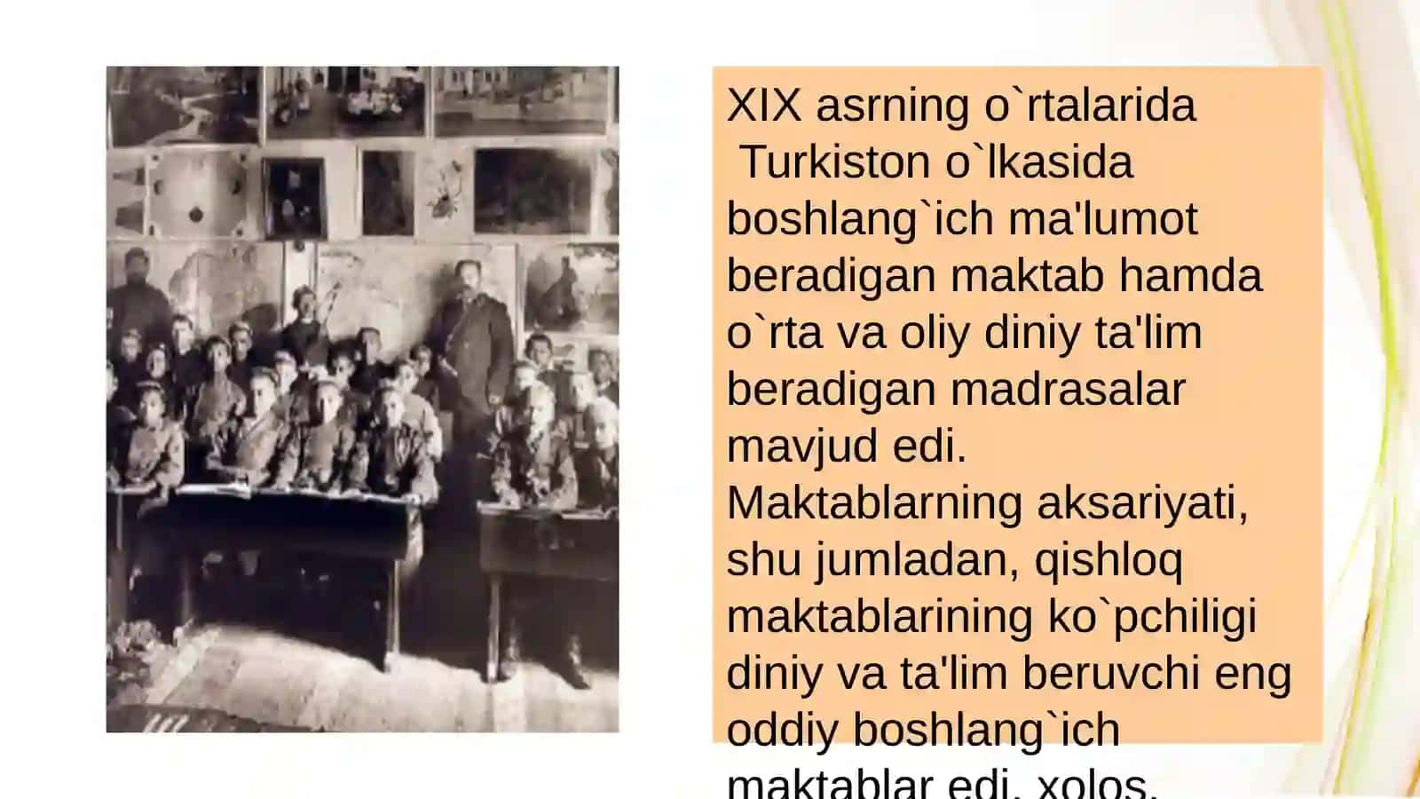 Rossiya imperiyasi davrida Turkistonda ta‘lim tizimi 2