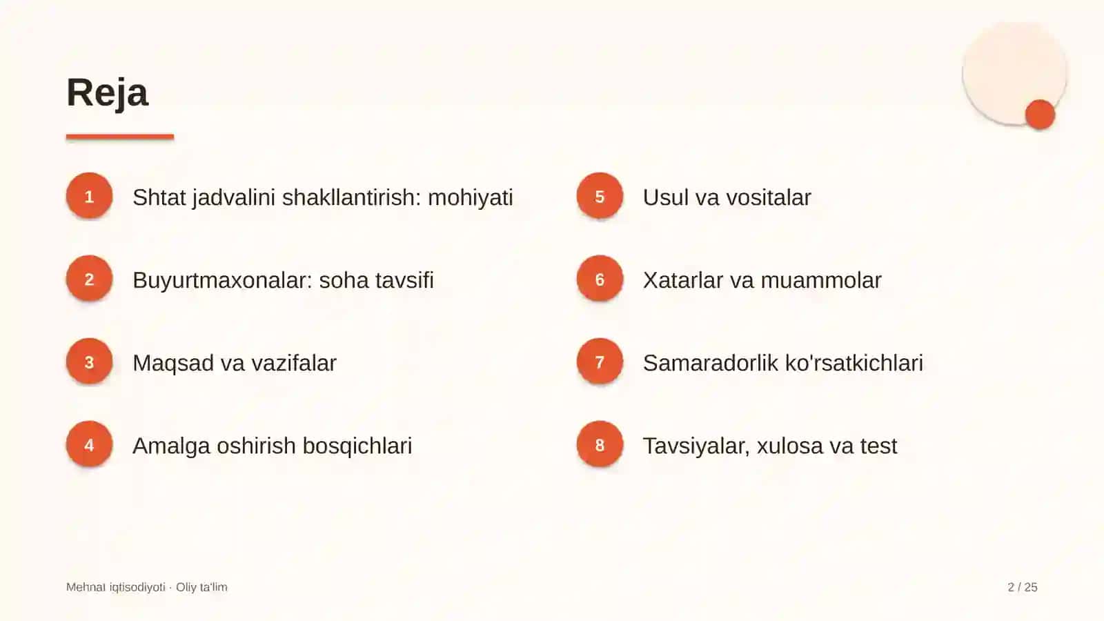 buyurtmaxonalarda shtat jadvalini shakllantirish 3717 2
