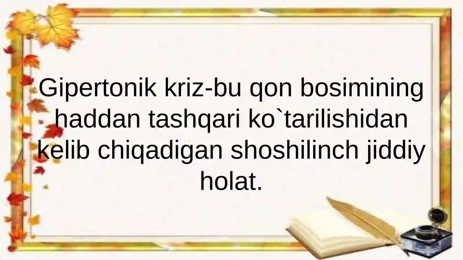 Gipertonik kriz 2