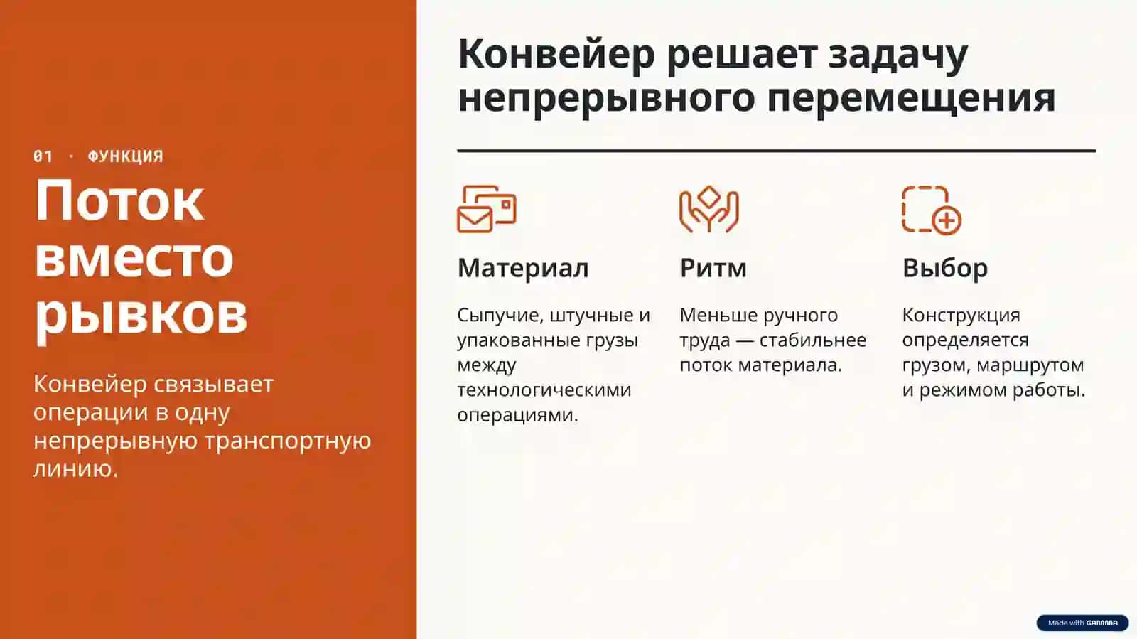 Промышленная транспортная система 2