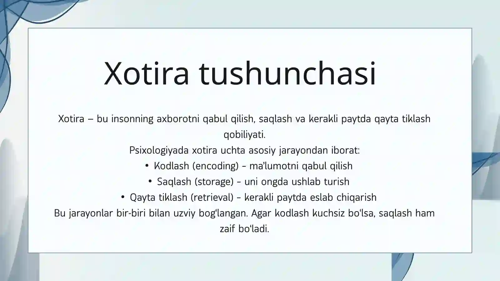 Xotira 2