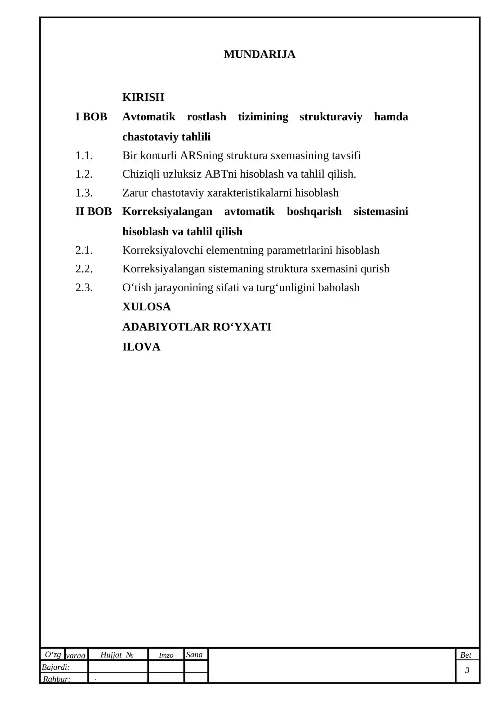 Bug‘latgichda temperaturani ABTning turg‘unligini tahlil qilish 2