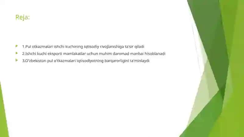 Pul otkazmalari ishchi kuchining ta'siri 2