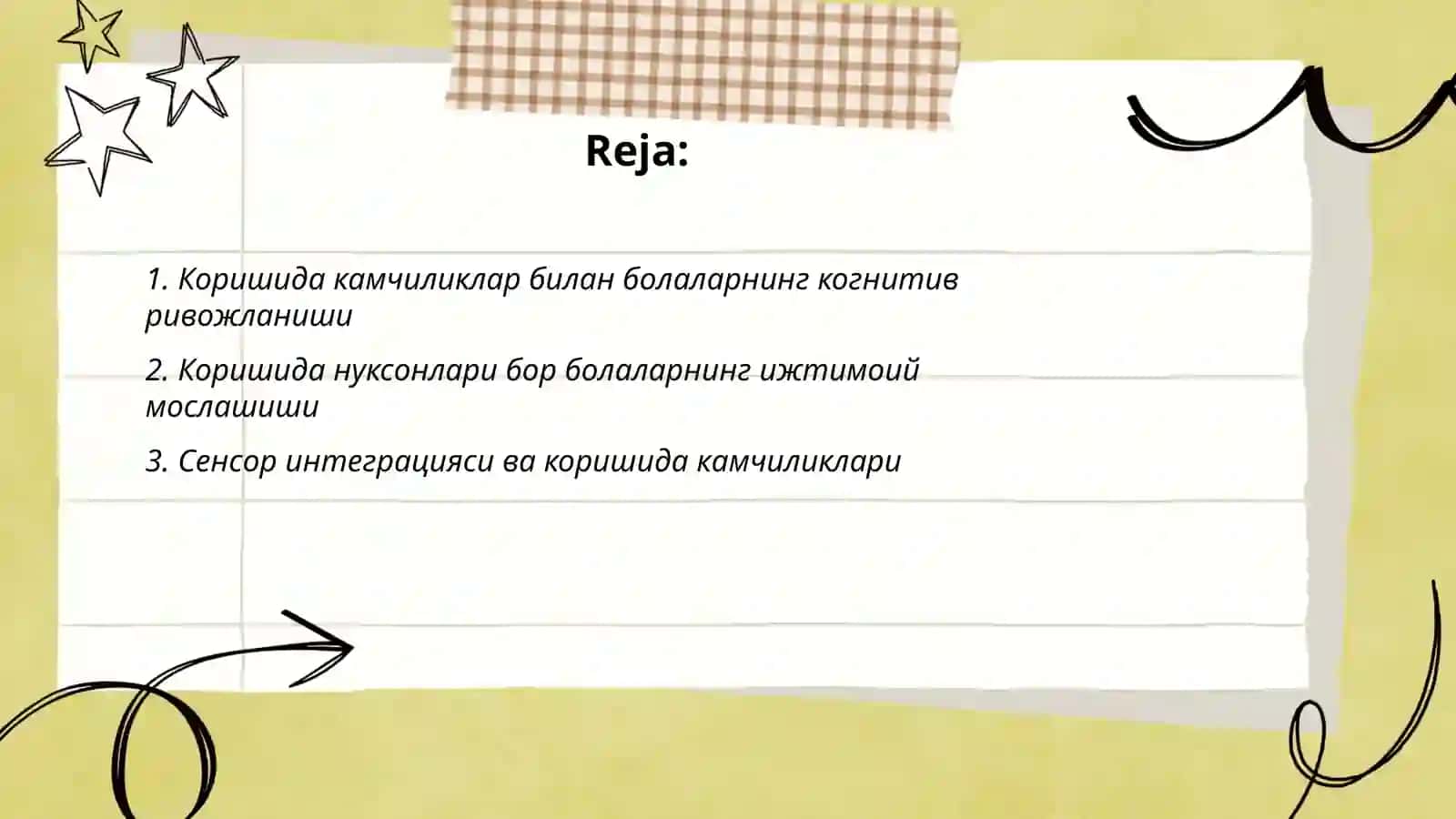 Коришида нуксони болган болалар ривожланишининг озига хос хусусиятлари 2