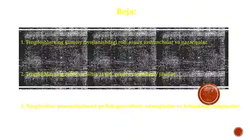 Tengdoshlarining ijtimoiylashuviga tengdoshlarining oʻrni 2