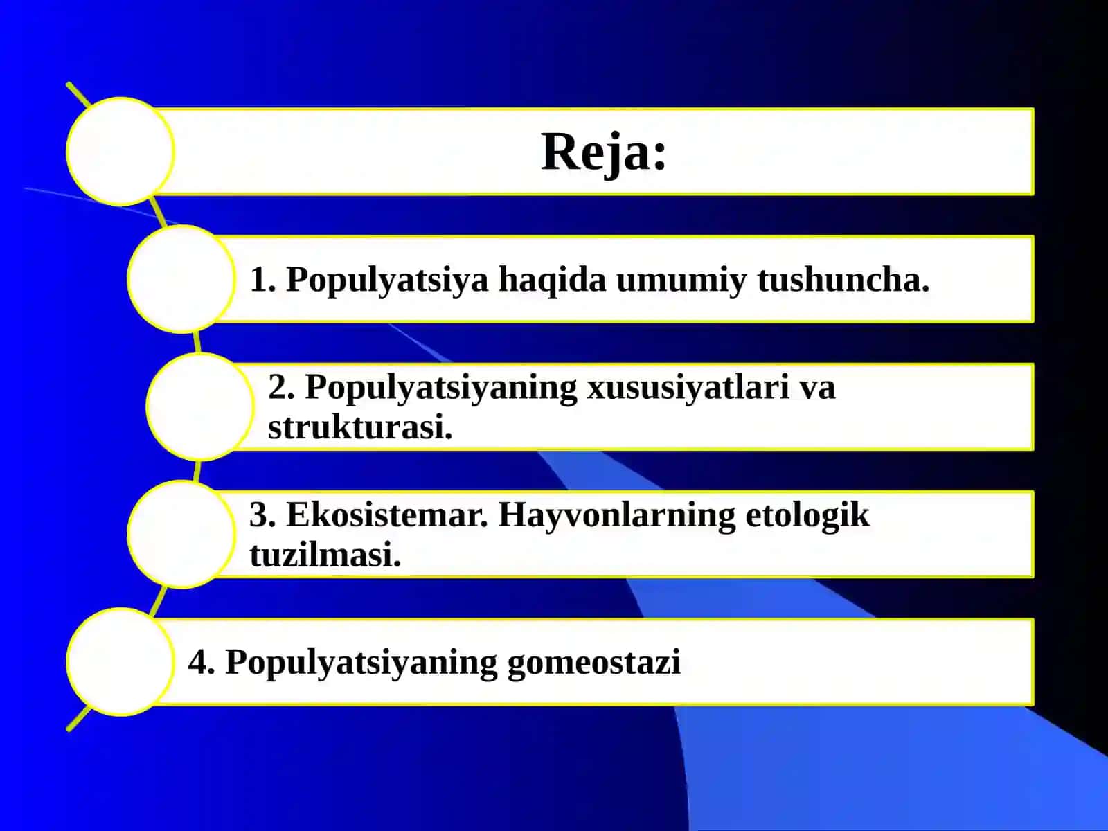 Hayvonlar Populyatsiyasi 2