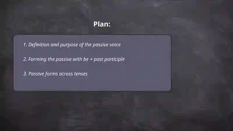 Passive voice 2