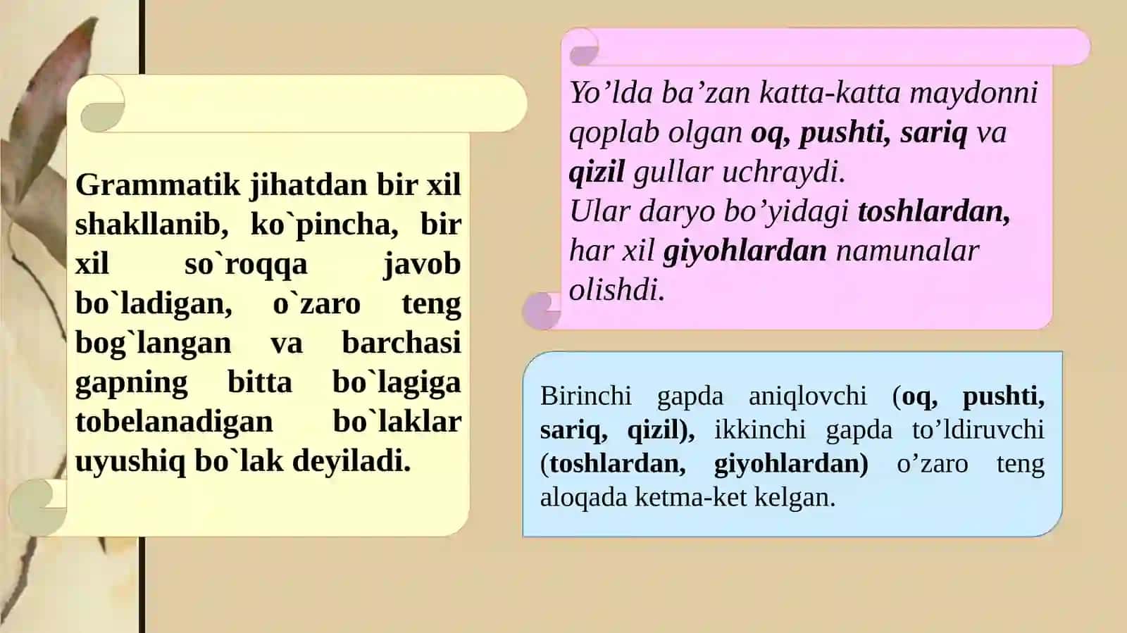 Gapning uyushiq bo’laklari haqida ma’lumot 2
