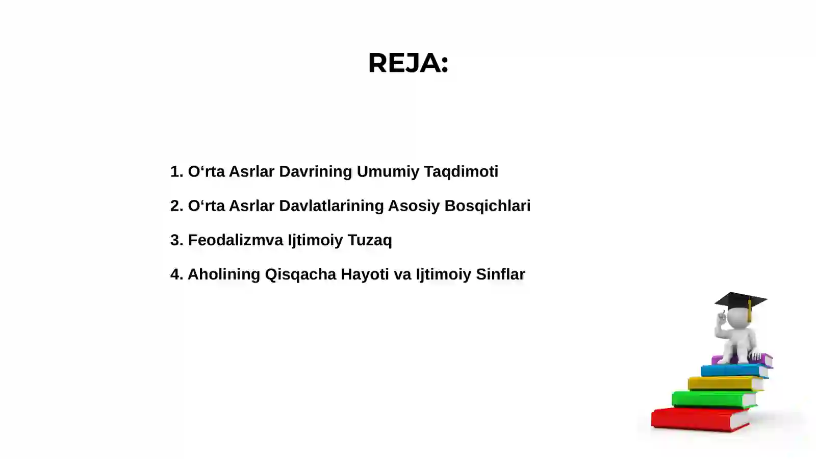 Oʻrta Asrlar Davrining Umumiy Taqdimoti 2