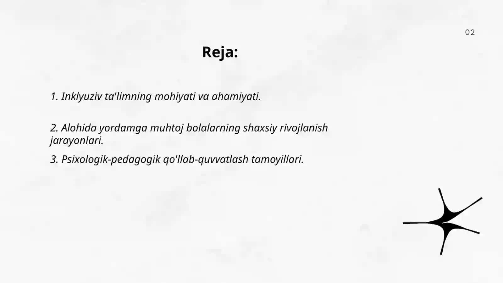 Psixologik-pedagogik qo'llab-quvvatlash tamoyillari 2