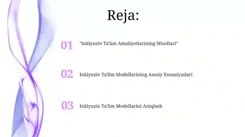 Inklyuziv taʼlim modellari va hususiyatlari 2