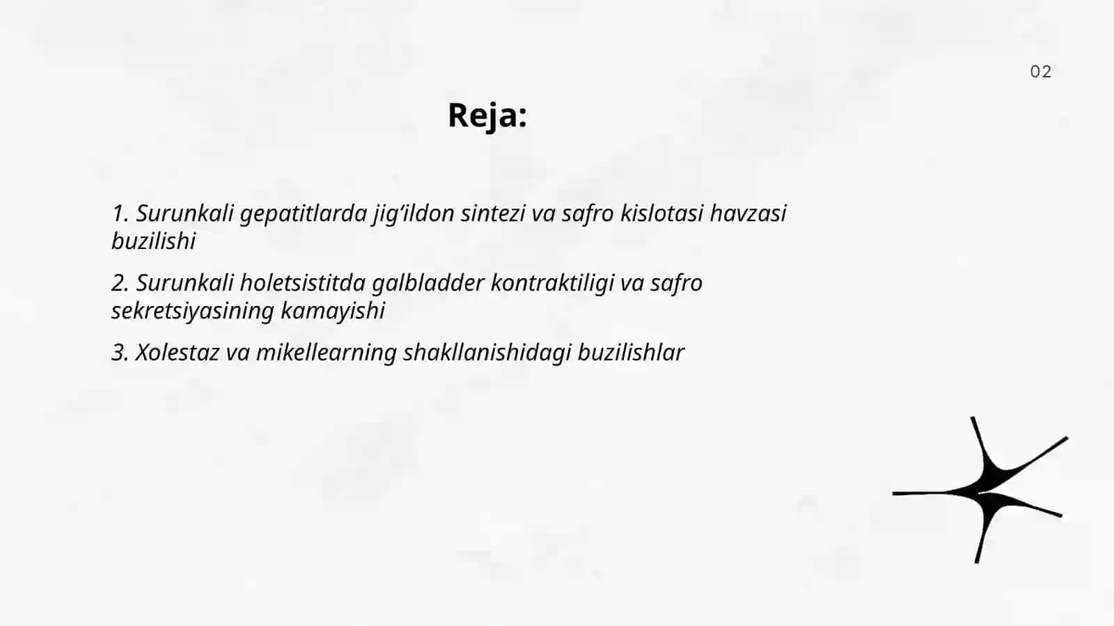 Surunkali gepatitlar va holetsistitlarda yogʻlar hazmlanishini buzulishi 2