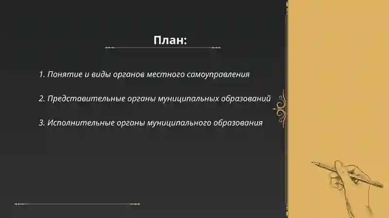 Органы местного самоуправления 2