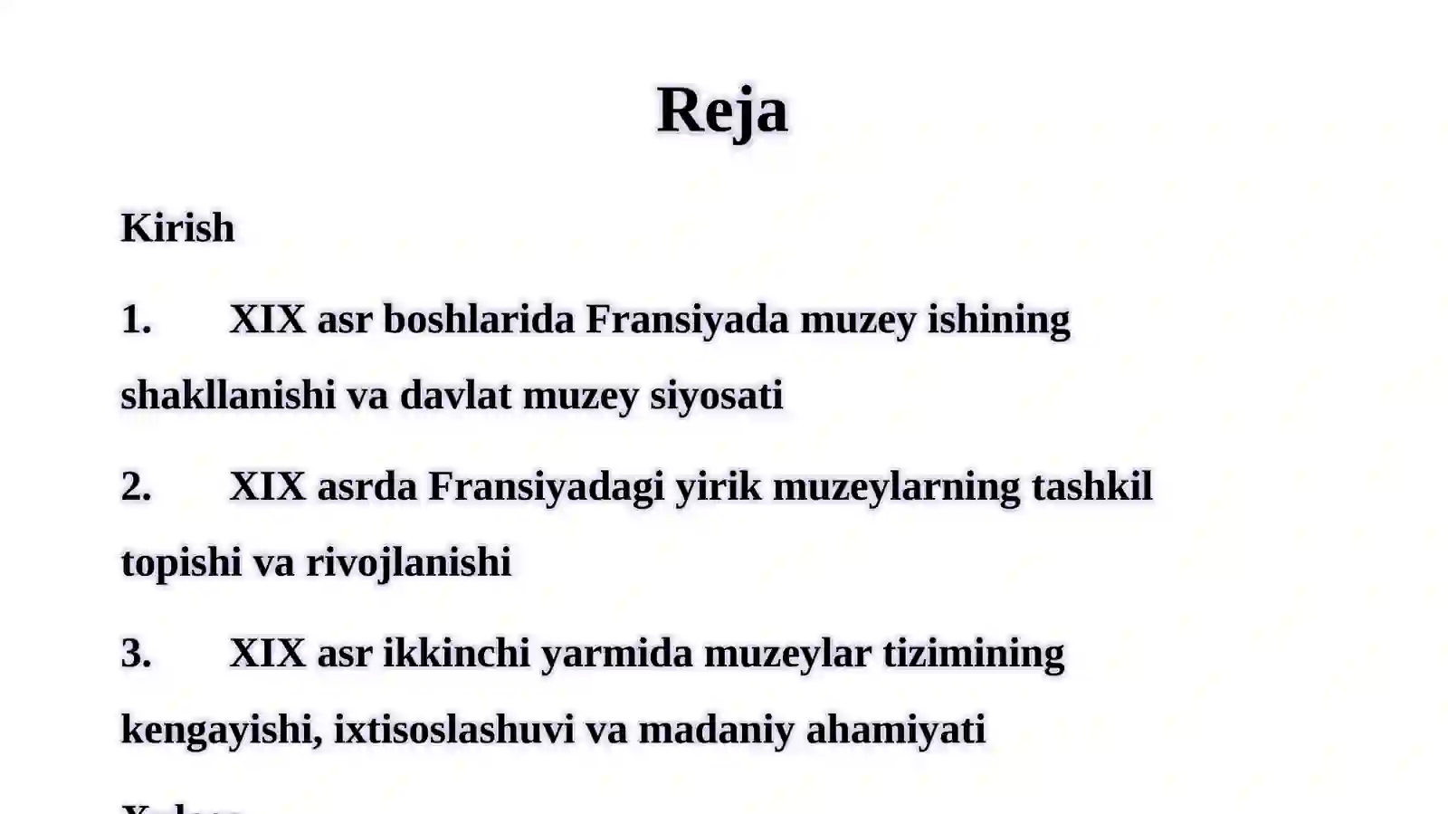 XIX asrda Fransiya muzeylari taraqqiyoti 2