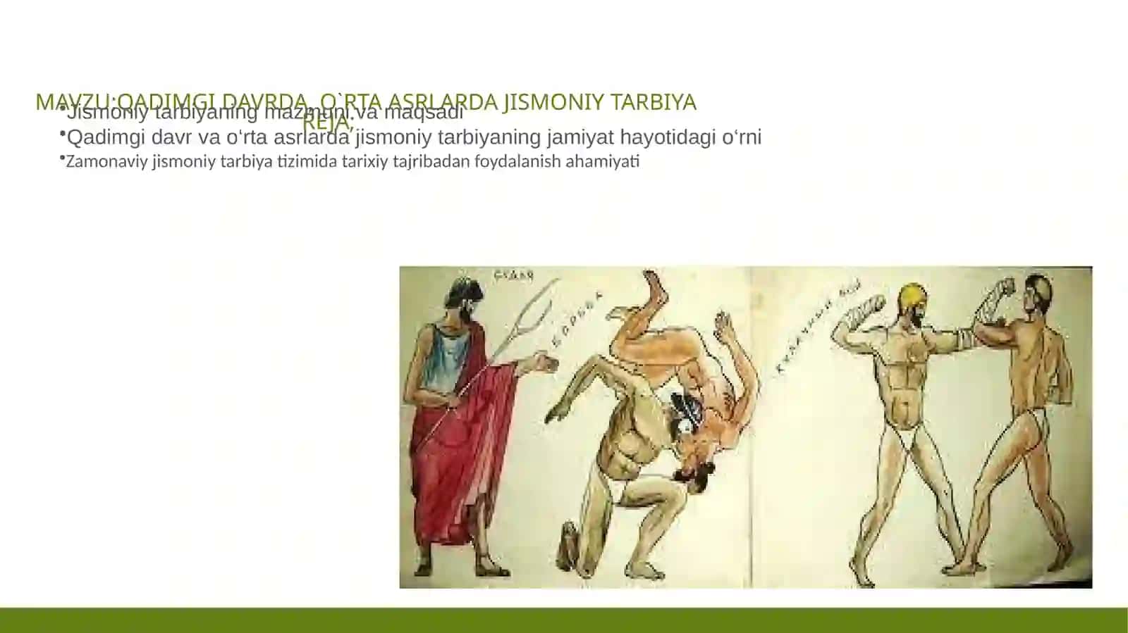 jismoniy tarbiya tarixi 2