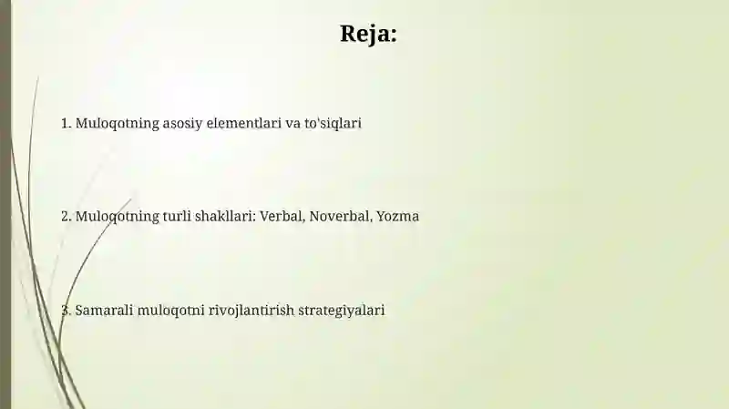 Samarali muloqot sirlari 2