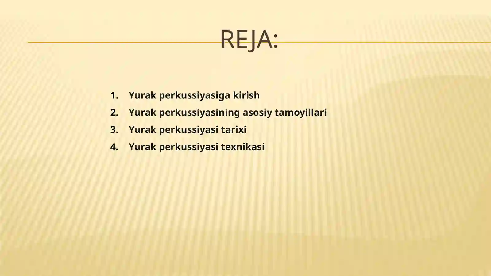 Yurak perkussiyasi 2