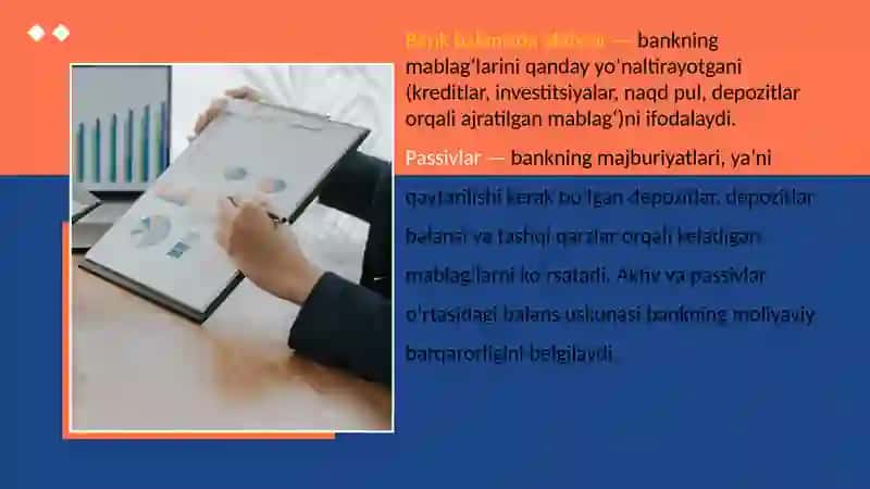 Bank aktiv va passivlarini boshqarish va undagi muammolar 2