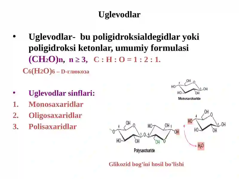 Uglevodlar 2