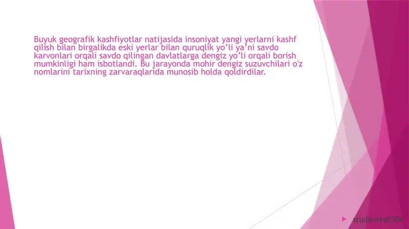 Buyuk geografik kashfiyotlar 2
