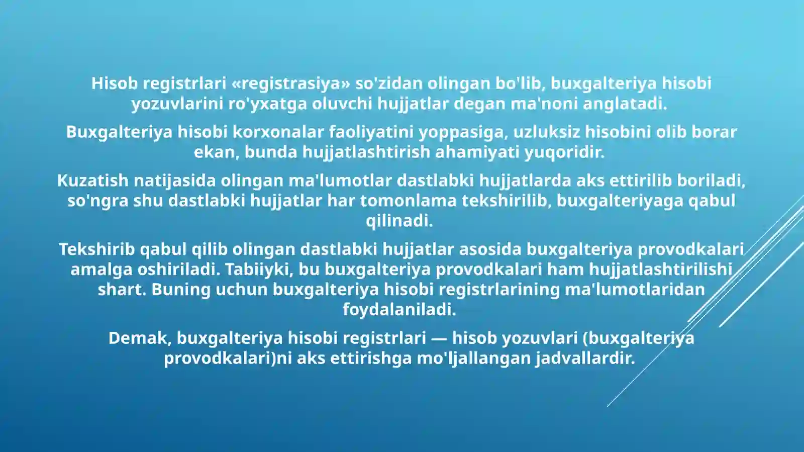 Buxgalteriya Hisobi Turlari 2