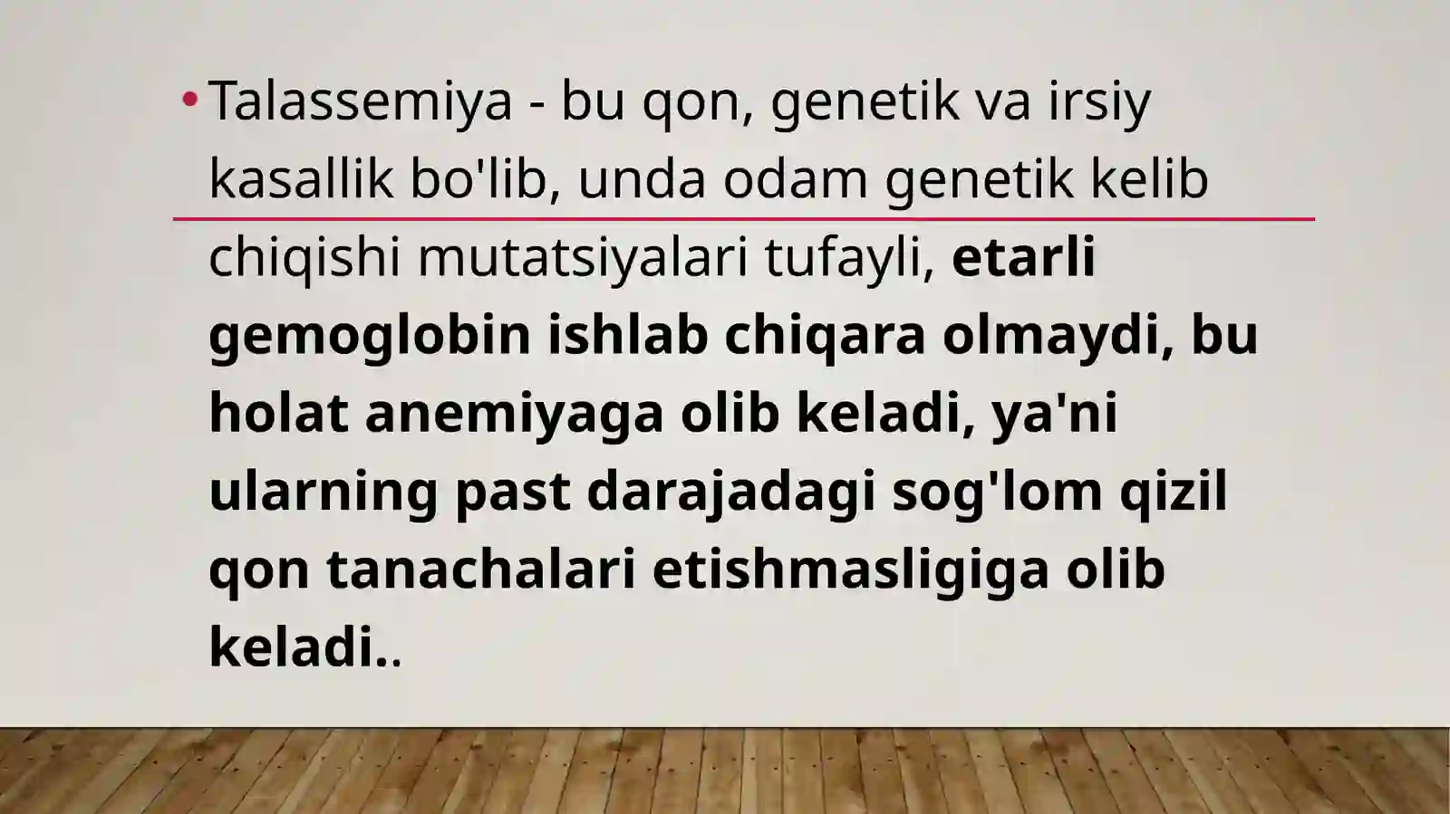 Talassemiya 2