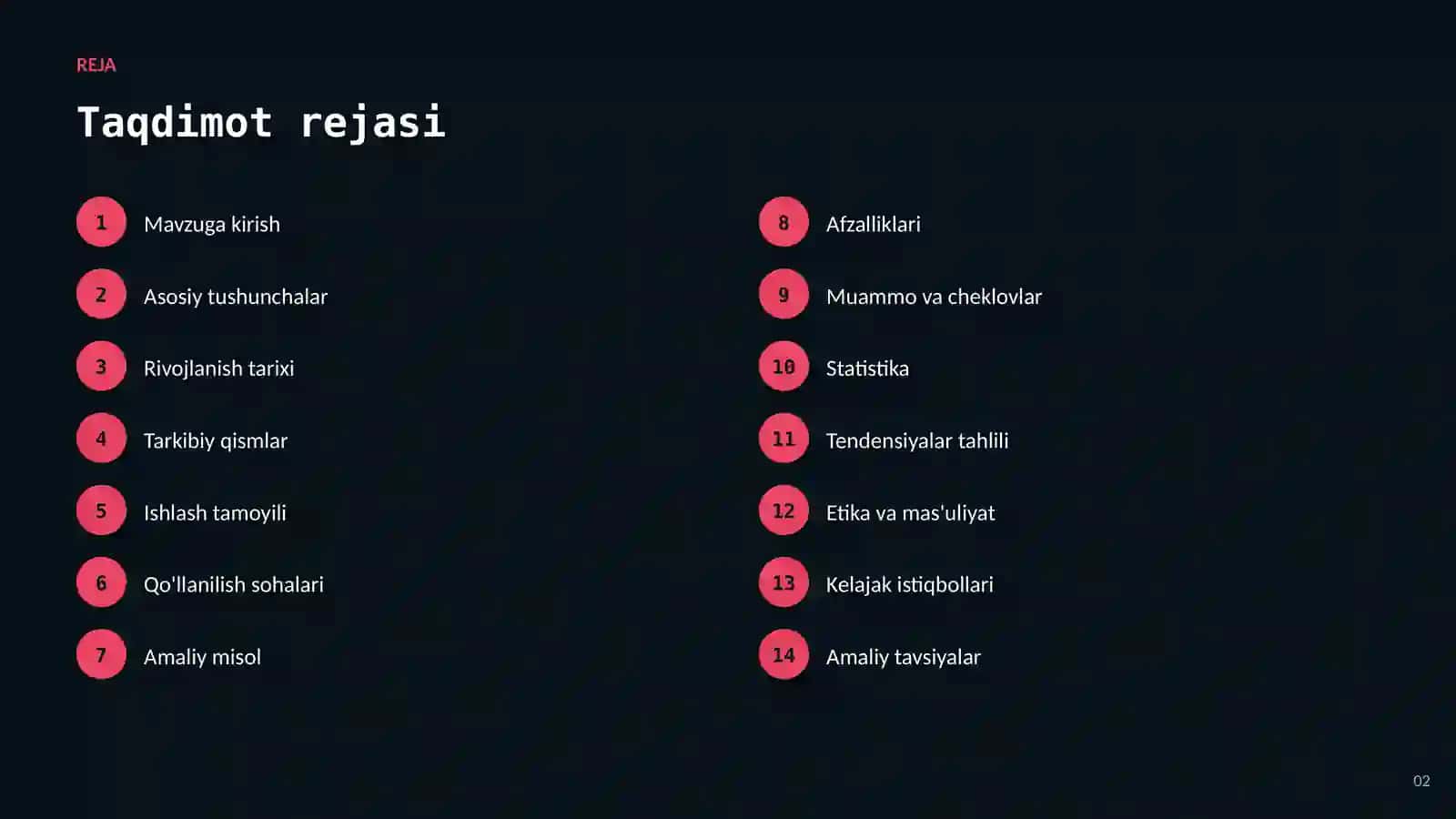 Robototexnika asoslari 2