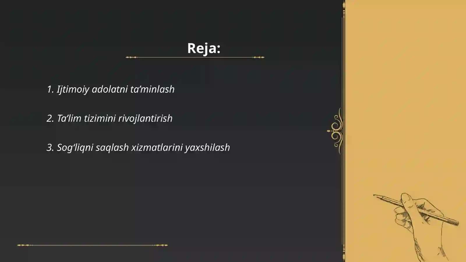 "O’zbekiston-2030" strategiyasining asosiy yo’nalishlari - insonparvar davlat qurish yo’lida 2