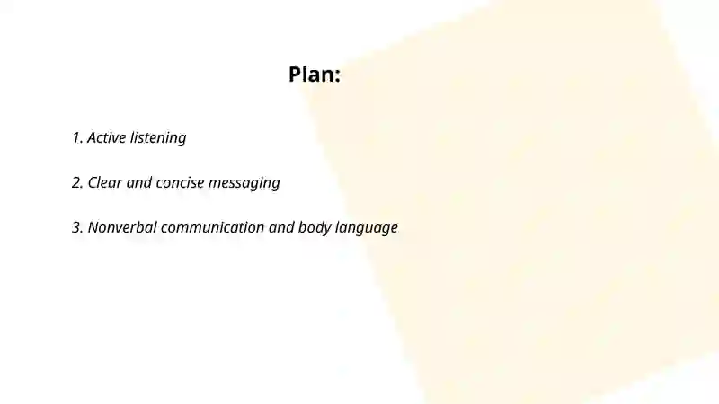 Effective communication 2