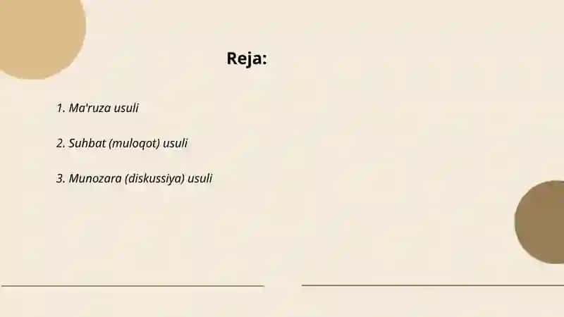 Ta'lim metodlari 2